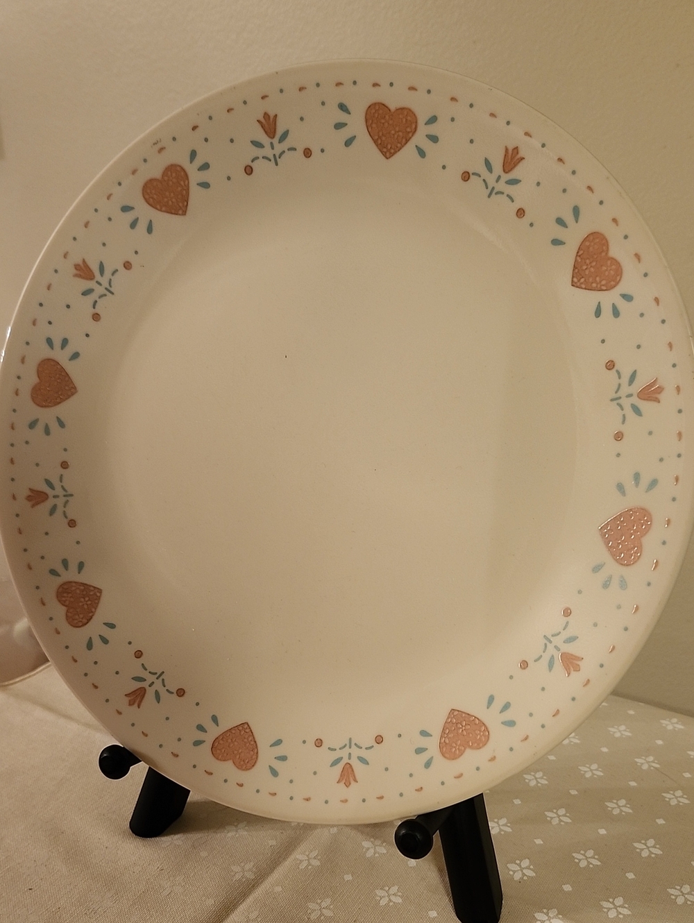 Corelle "Forever Yours" Pattern Dinner Plate